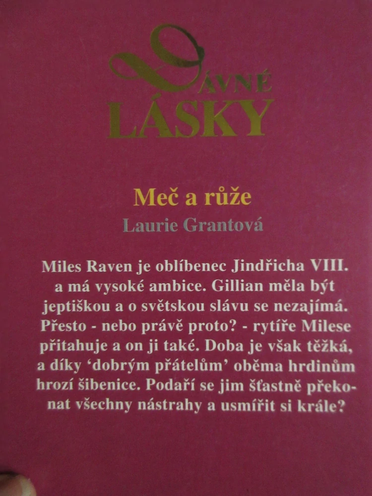 MEČ A RŮŽE, LAURIE GRANTOVÁ, Č. 6,  **an