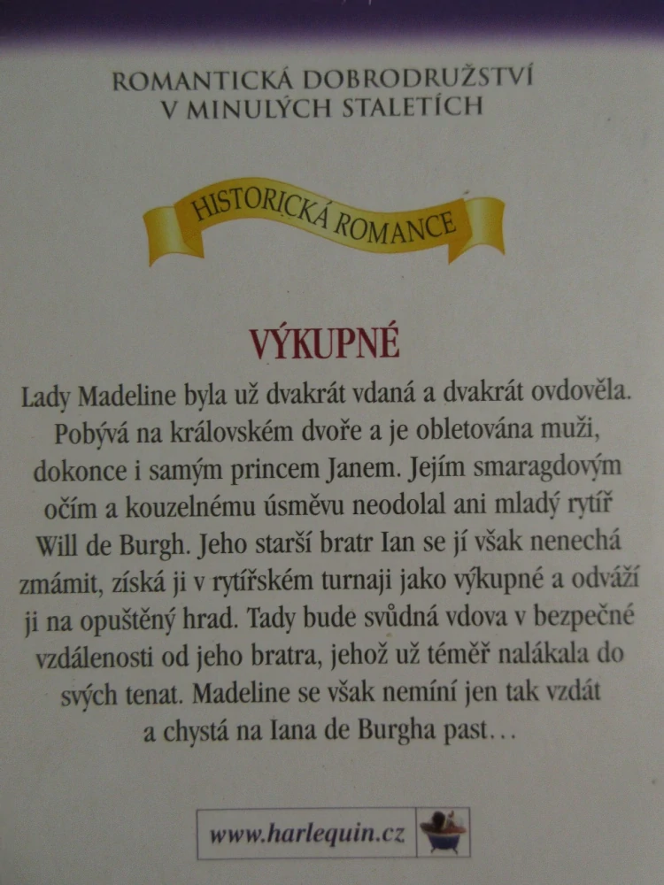 VÝKUPNÉ, MERLINE LOVELACEOVÁ, **an