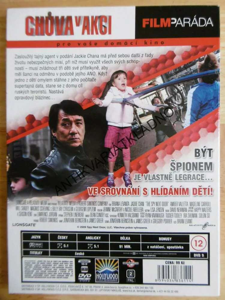 CHŮVA V AKCI, DVD FILM