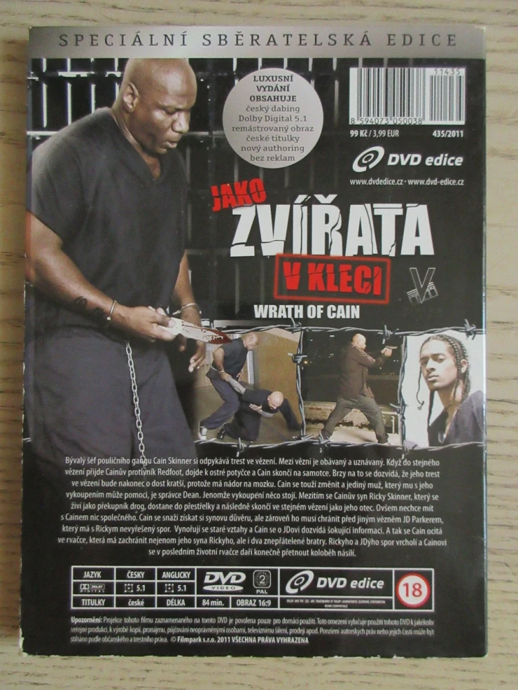 JAKO ZVÍŘÁTKA V KLECI, DVD FILM
