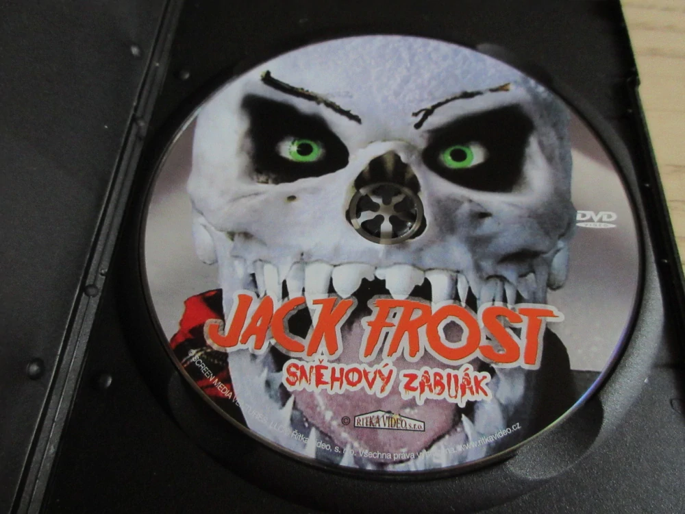 JACK FROST - SNĚHOVÝ ZABIJÁK, DVD FILM