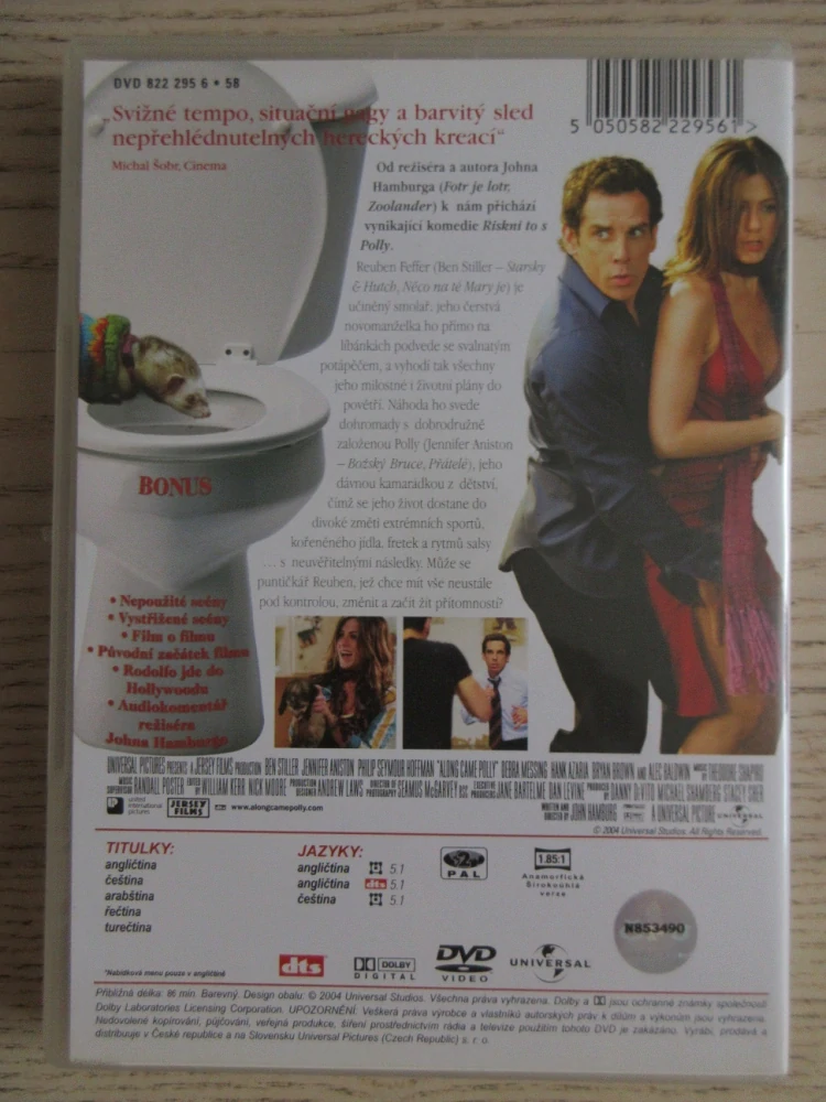 RISKNI TO S POLLY, B. STILLER, J. ANISTON, DVD FILM