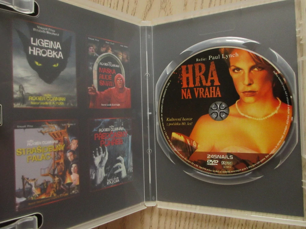 HRA NA VRAHA, L. NIELSEN, J. LEE CURTIS, DVD FILM