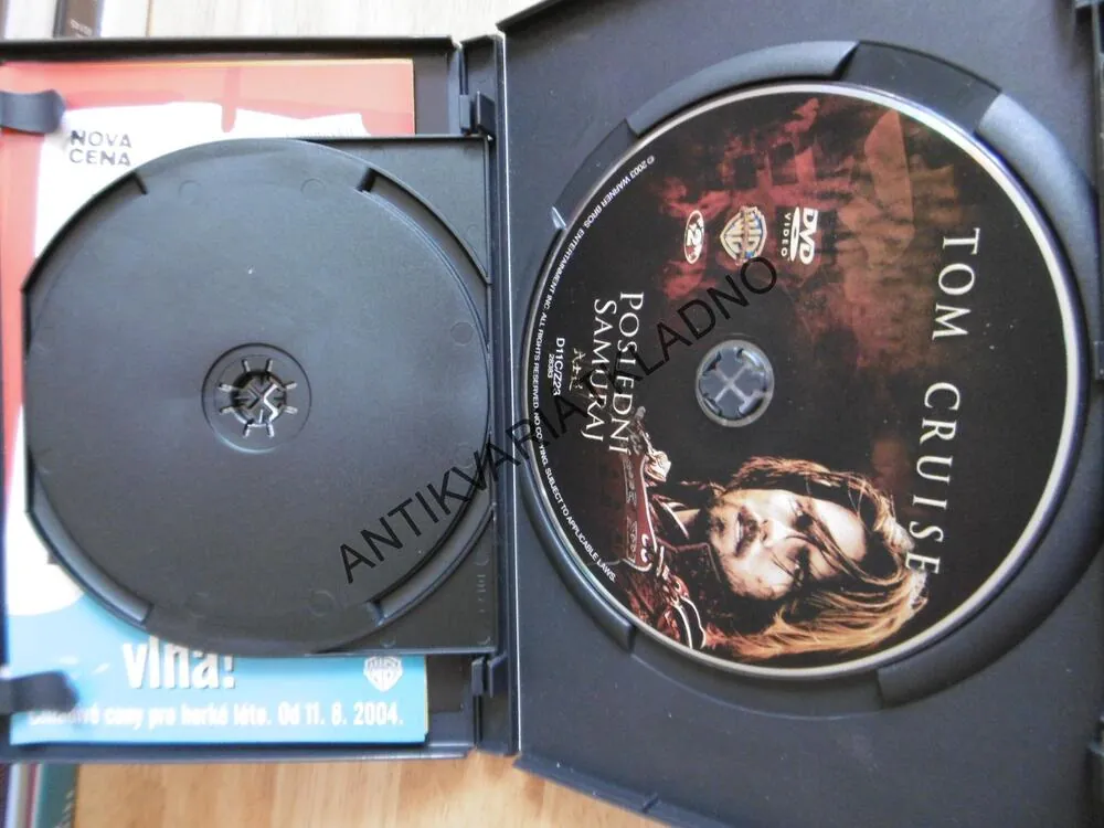 POSLEDNÍ SAMURAJ,2x DVD FILM