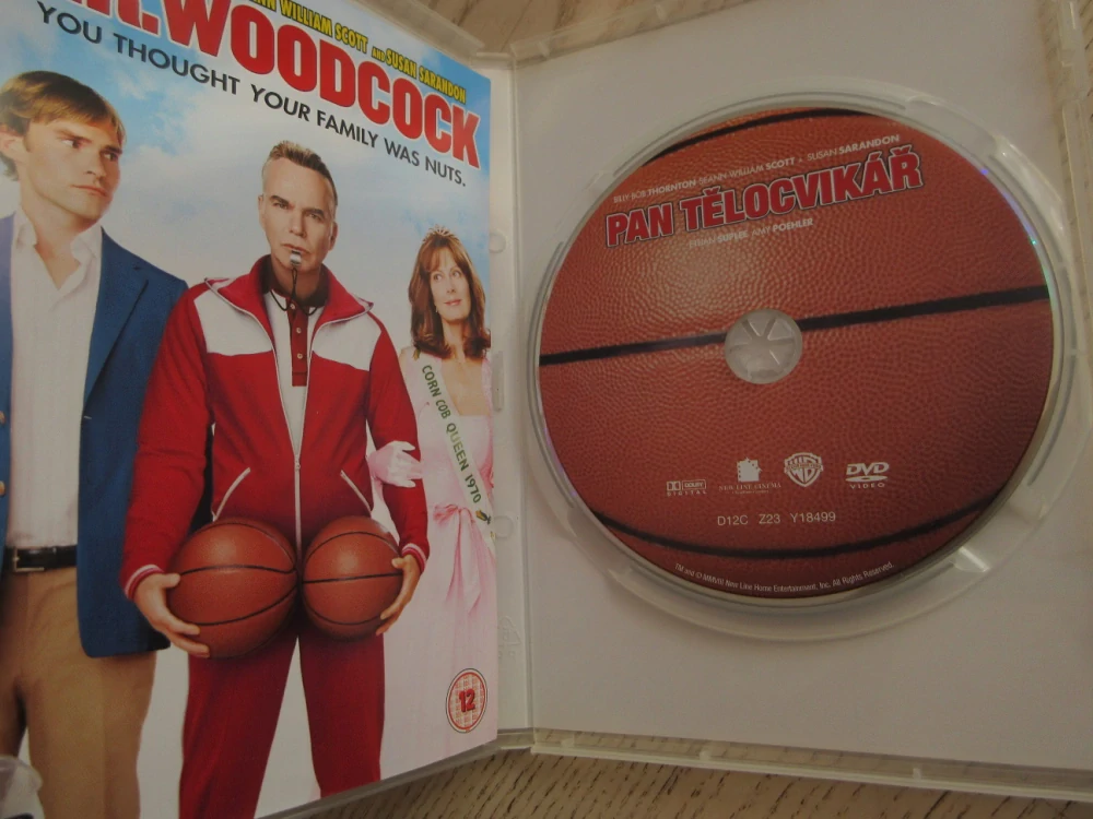 PAN TĚLOCVIKÁŘ, S.SARANDON, GB OBAL, ČESKÁ VERZE, DVD FILM