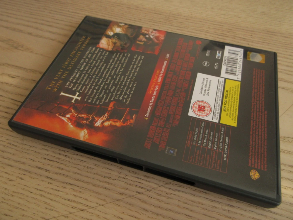 VYMÍTAČ ĎÁBLA ZROZENÍ, I.SCORUPCO, GB OBAL, ČESKÉ DVD FILM