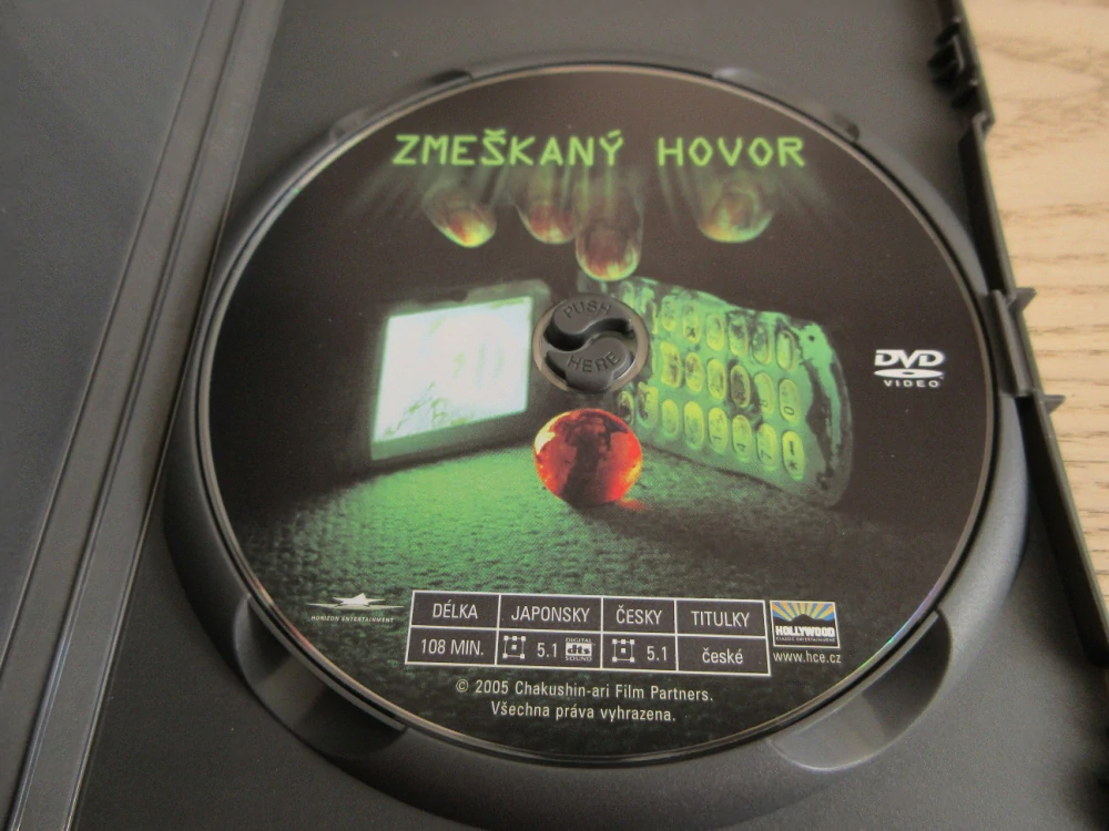 ZMEŠKANÝ HOVOR, GB OBAL, ČESKÉ DVD FILM