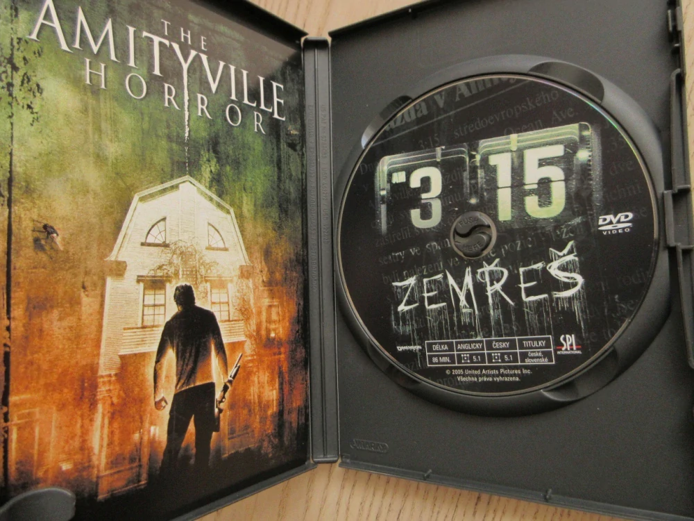 3.15. ZEMŘEŠ, GB OBAL, ČESKÉ DVD FILM