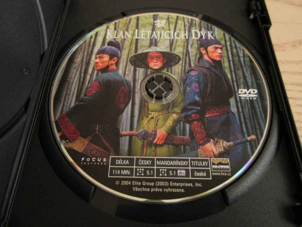 KLAN LÉTAJÍCÍCH DÝK, GB OBAL, ČESKÉ 2X DVD FILM