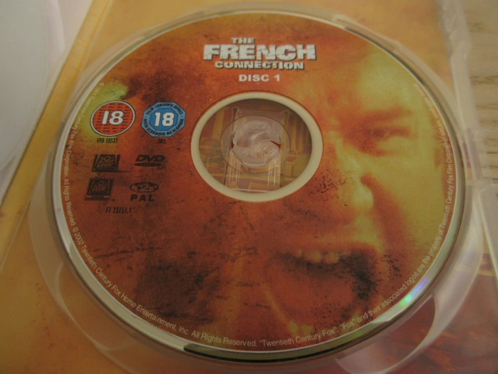 FRANCOUZSKÁ SPOJKA, G.HACKMAN, GB OBAL, ČESKÉ TIT. 2X DVD FILM A FILM BOOK