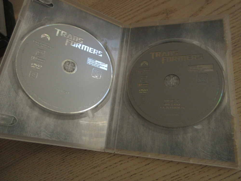 TRANSFORMERS, S. LABEOUF, T. GIBSON, 2X DVD FILM 