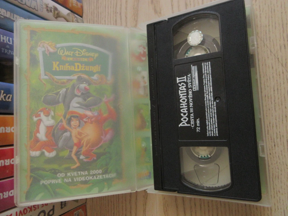 POCAHONTAS II: CESTA DO NOVÉHO SVĚTA, VHS VIDEOKAZETA