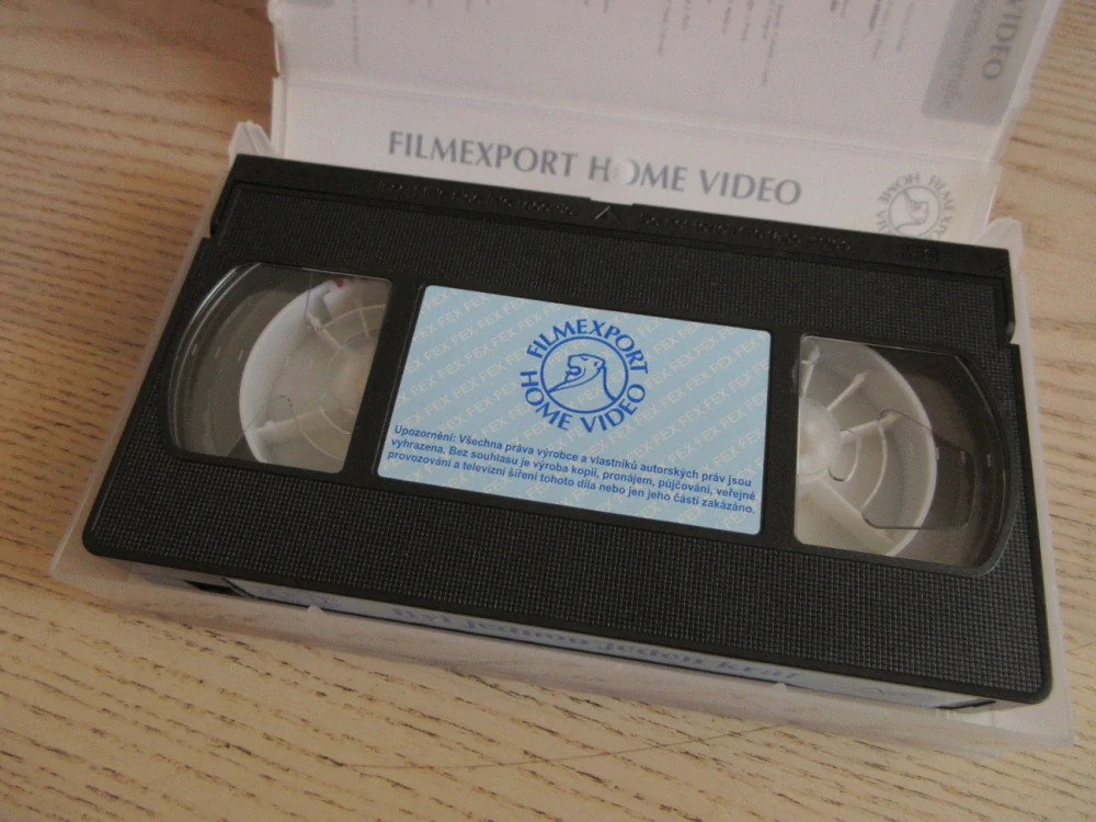 BYL JEDNOU JEDEN KRÁL, J. WERICH, V. BURIAN, VHS VIDEOKAZETA