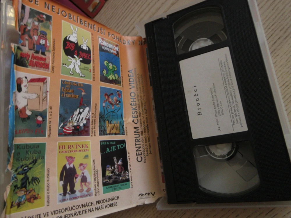 BROUČCI, VHS VIDEOKAZETA