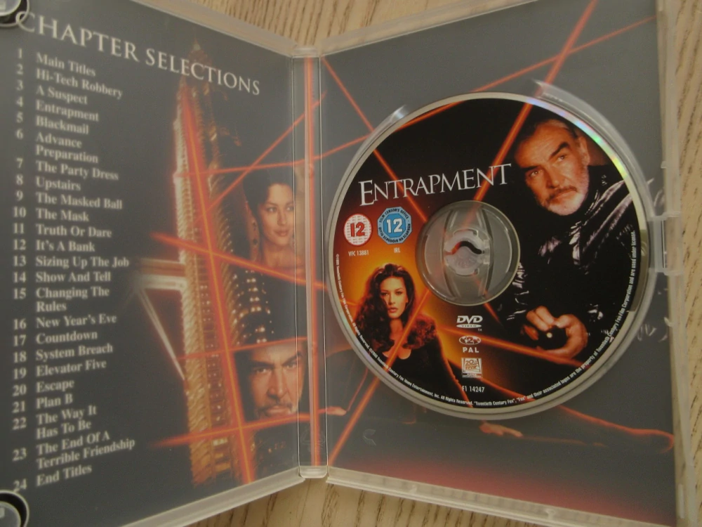 PAST, S.CONNERY, C.Z.JONES, GB OBAL, ČESKÉ TIT. DVD FILM