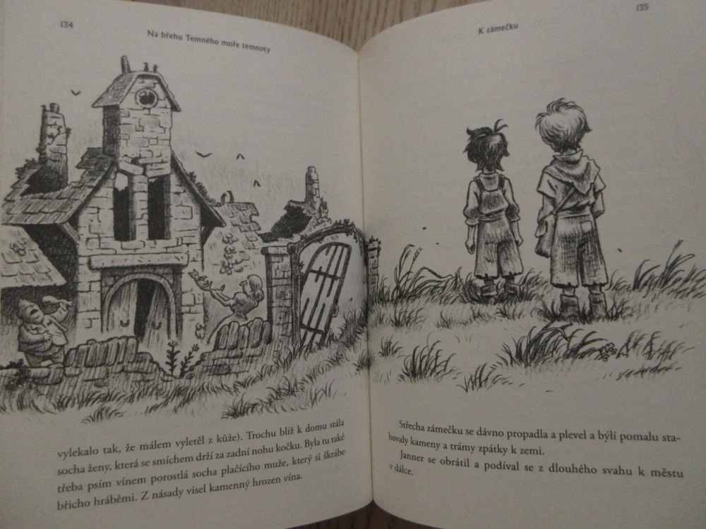 SÁGA RODU KŘÍDLOPRACHŮ: NA BŘEHU TEMNÉHO MOŘE TEMNOTY, 1., ANDREW PETERSON, **an