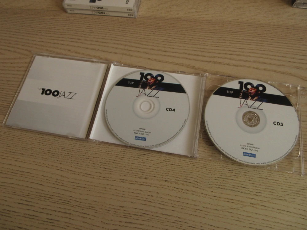 TOP 100 JAZZ, 2X CD HUDBA
