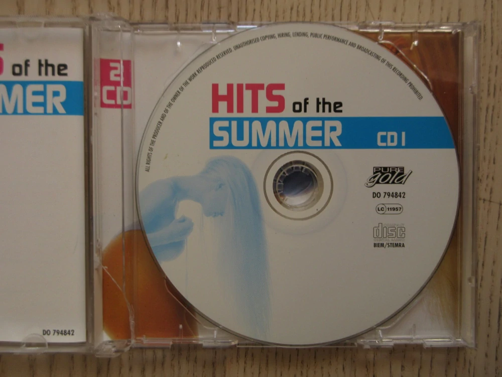 HITS OF THE SUMMER, 2X CD HUDBA