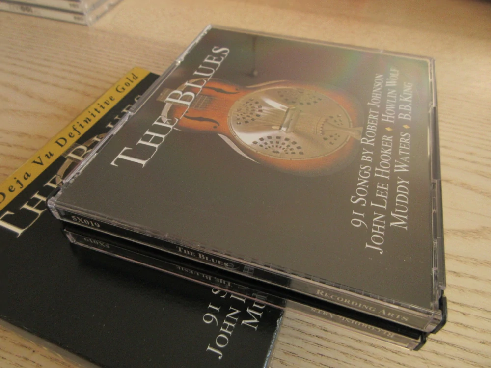 THE BLUES, 5X CD HUDBA