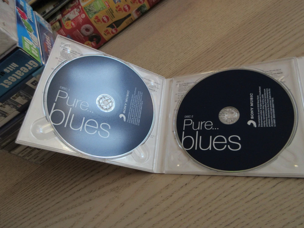 PURE... BLUES, 4X CD HUDBA