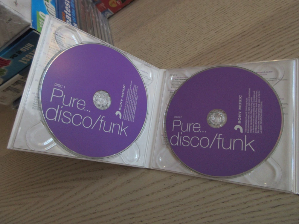 PURE... DISCO/FUNK, 4X CD HUDBA