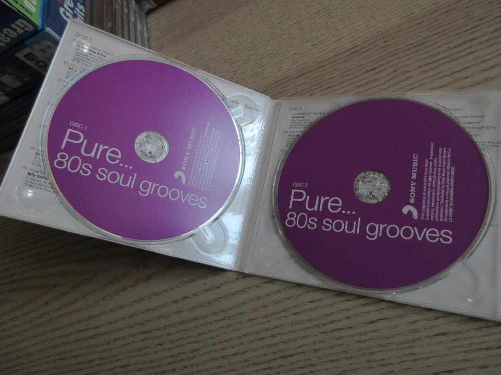 PURE... 80S SOUL GROOVES, 4X CD HUDBA