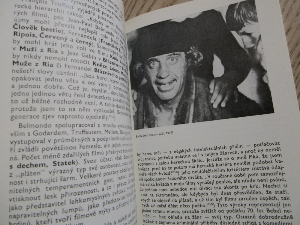 BELMONDO JEAN-PAUL, FILMOVÝ SEŠIT, **an