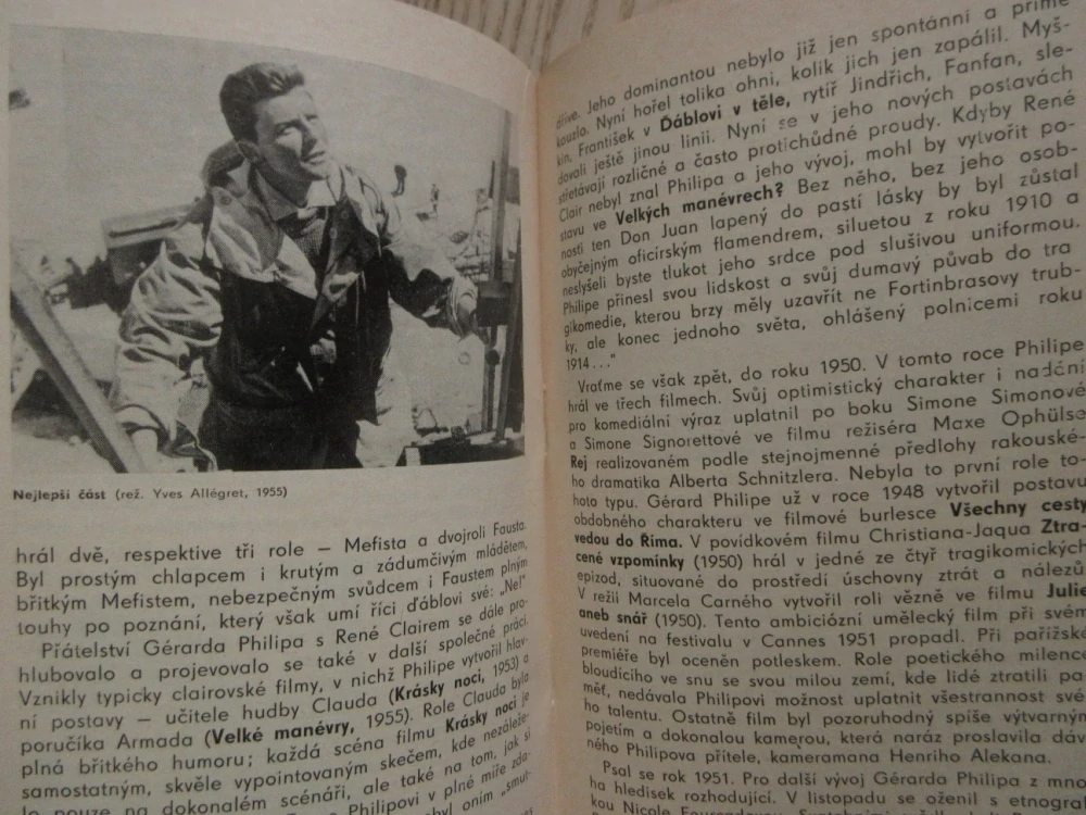 PHILIPE GÉRARD, FILMOVÝ SEŠIT, **an