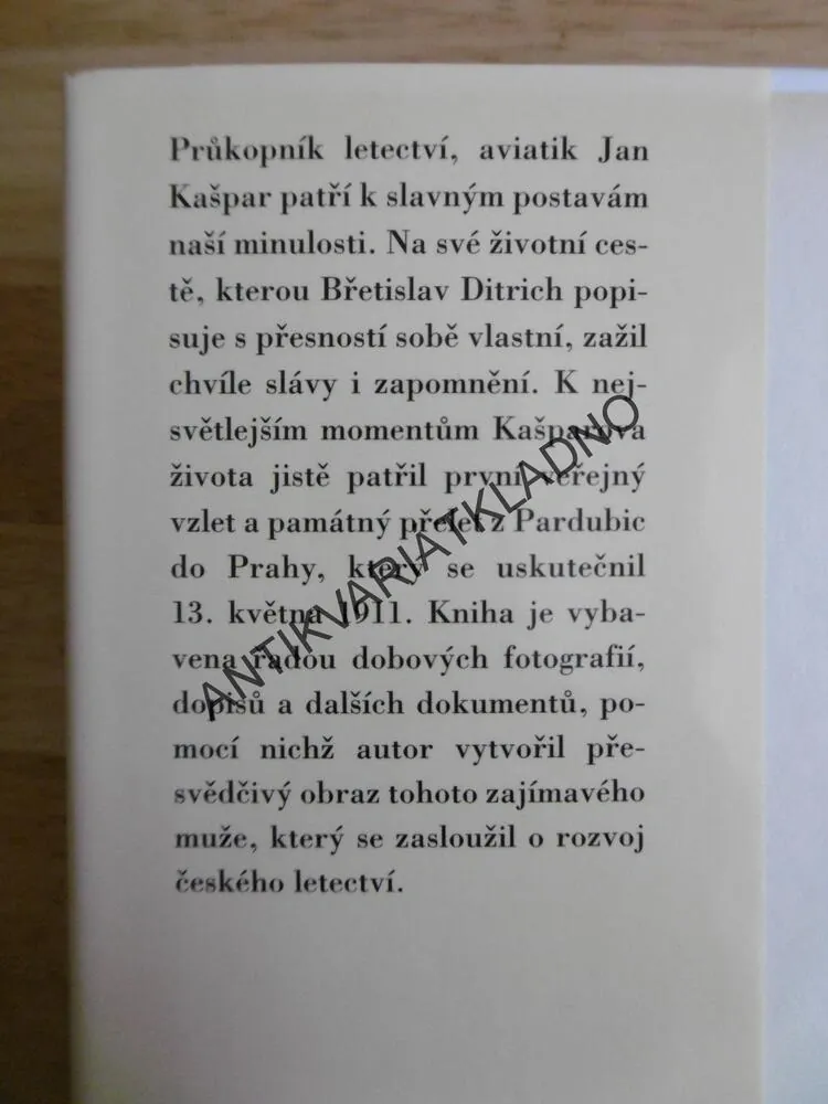 PRVNÍ A SÁM, BŘETISLAV DITRYCH