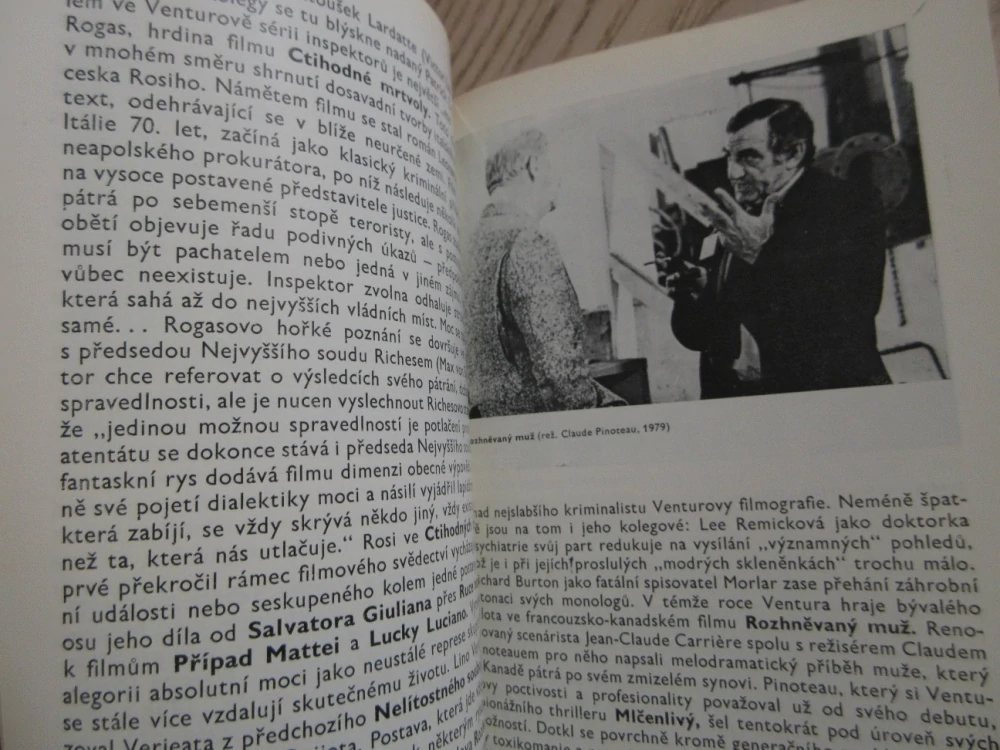 VENTURA LINO, FILMOVÝ SEŠIT, **an