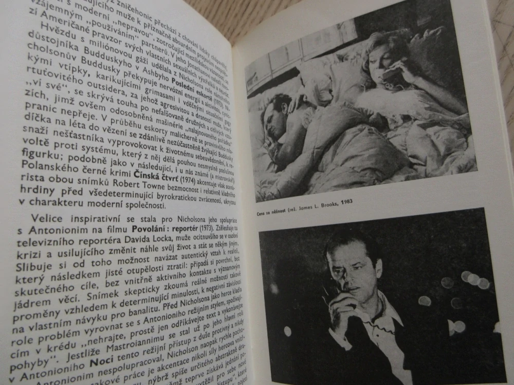 NICHOLSON JACK, FILMOVÝ SEŠIT, **an