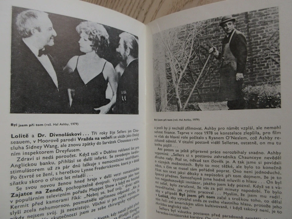 SELLERS PETER, FILMOVÝ SEŠIT, **an