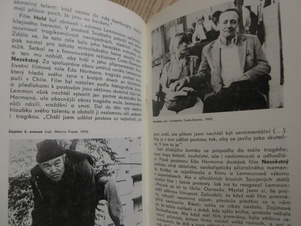 LEMMON JACK, FILMOVÝ SEŠIT, **an