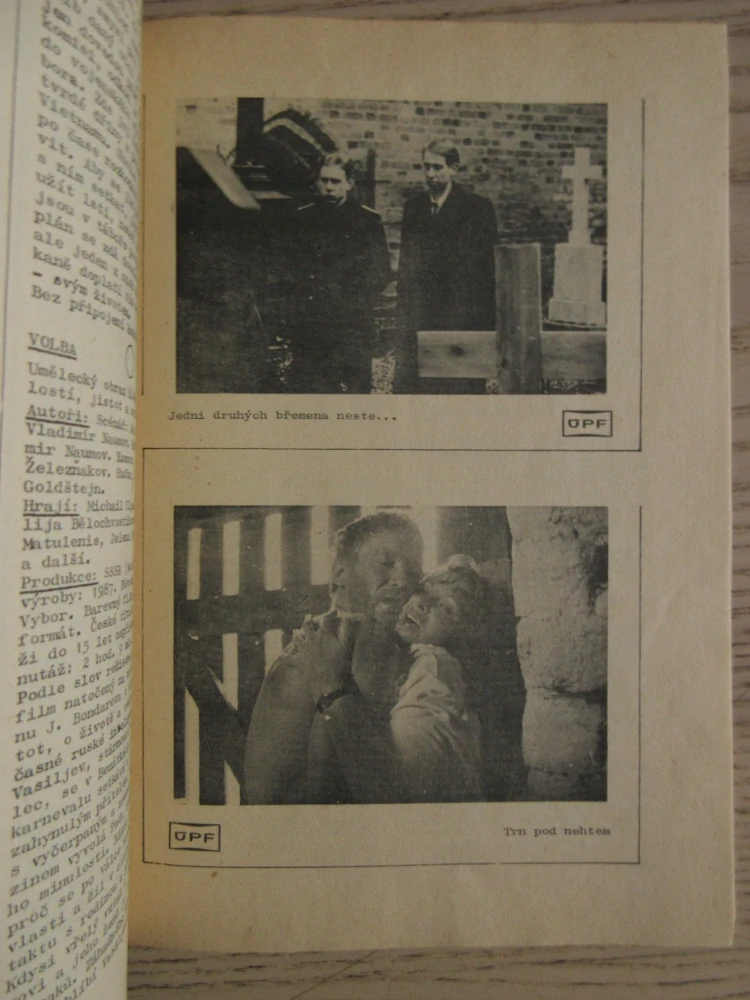 ZPRAVODAJ ČESKOSLOVENSKÉHO FILMU, Č. 4/1989, **an