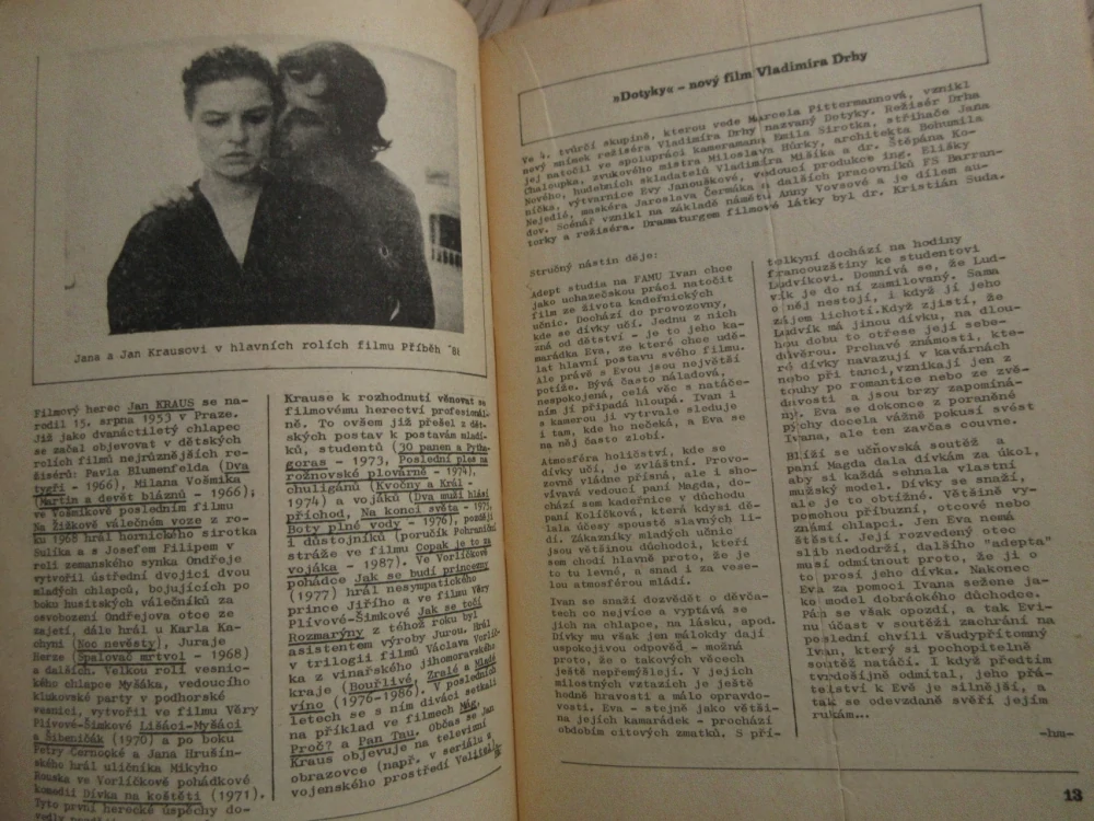 ZPRAVODAJ ČESKOSLOVENSKÉHO FILMU, Č. 6/1989, **an