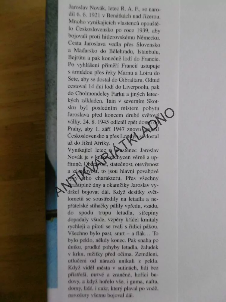 BYL JSEM LETCEM R.A.F., LIBUŠE KONRÁDOVÁ