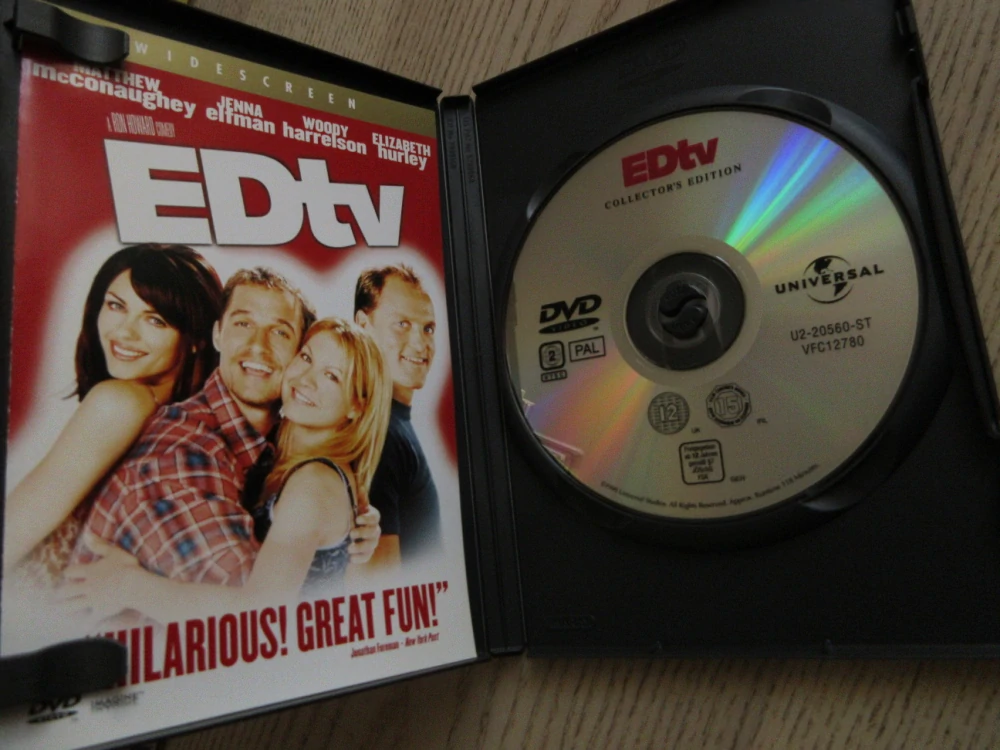 ED TV, M.MCCONAUGHEY, GB OBAL, ČESKÉ TIT. DVD FILM