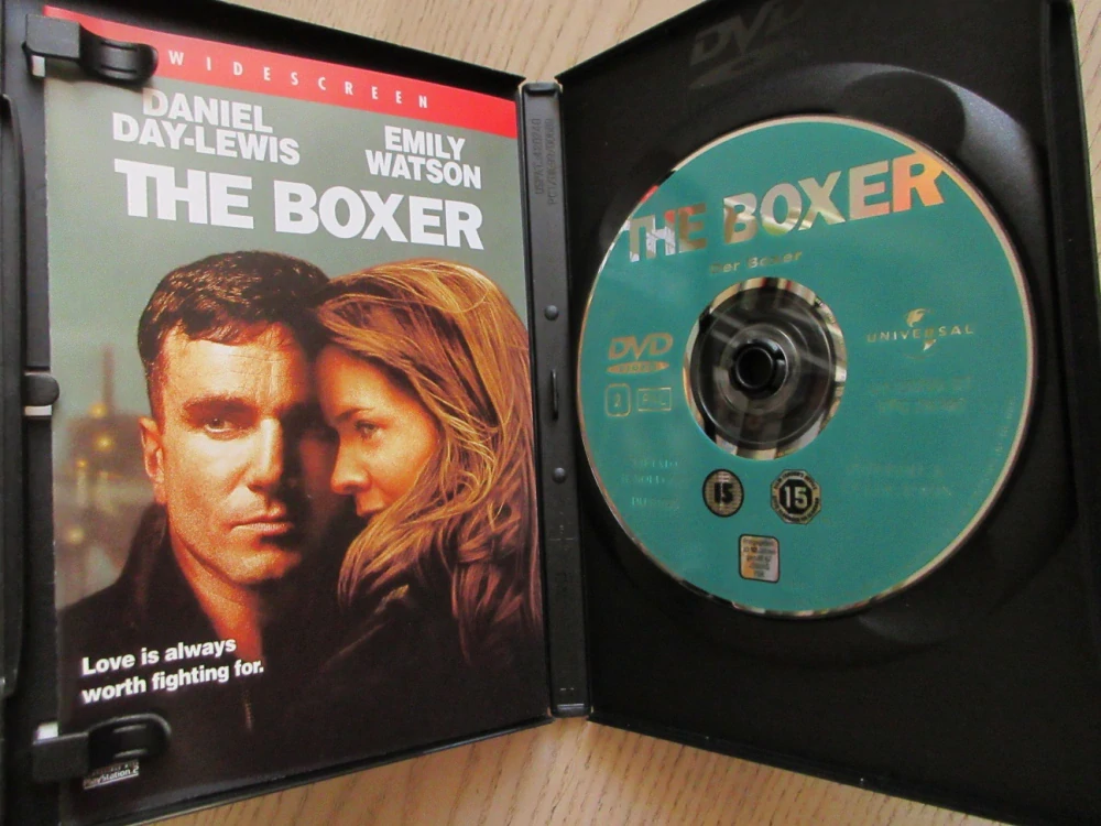 BOXER,D.DAY-LEWIS, E.WATSON, GB OBAL, ČESKÉ TIT. DVD FILM