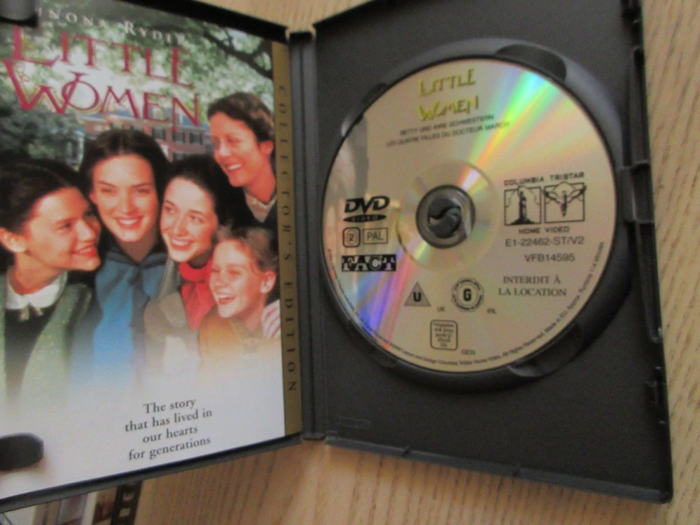 MALÉ ŽENY, W.RYDER, S.SARANDON, GB OBAL, ČESKÉ TITULKY, DVD FILM