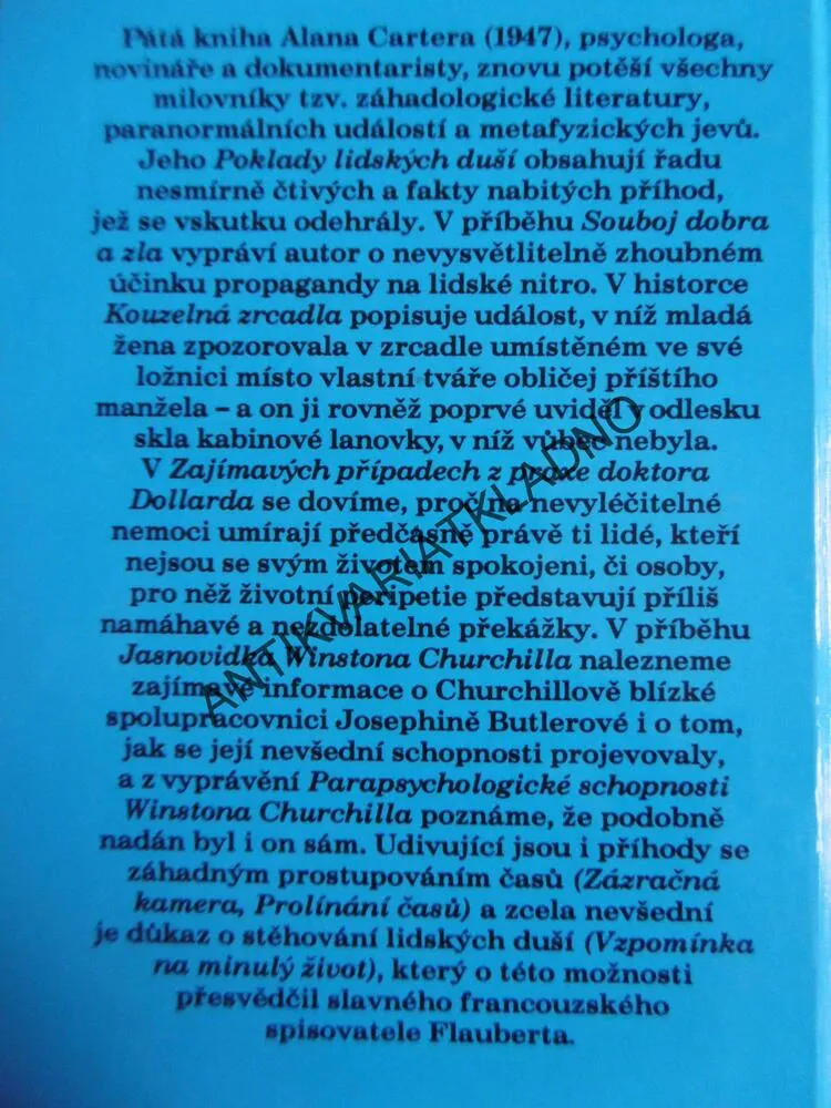 POKLADY LIDSKÝCH DUŠÍ, ALAN CARTER , **an