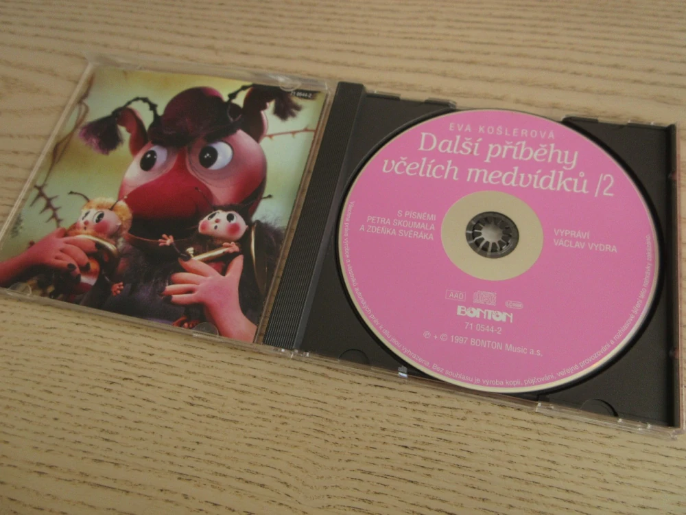 DALŠÍ PŘÍBĚHY VČELÍCH MEDVÍDKŮ, 2., ZDENĚK SVĚRÁK,CD MLUVENÉ SLOVO A HUDBA