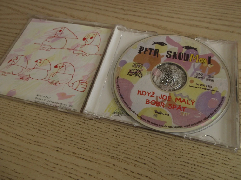 KDYŽ JDE MALÝ BOBR SPÁT, PETR SKOUMAL,  CD HUDBA