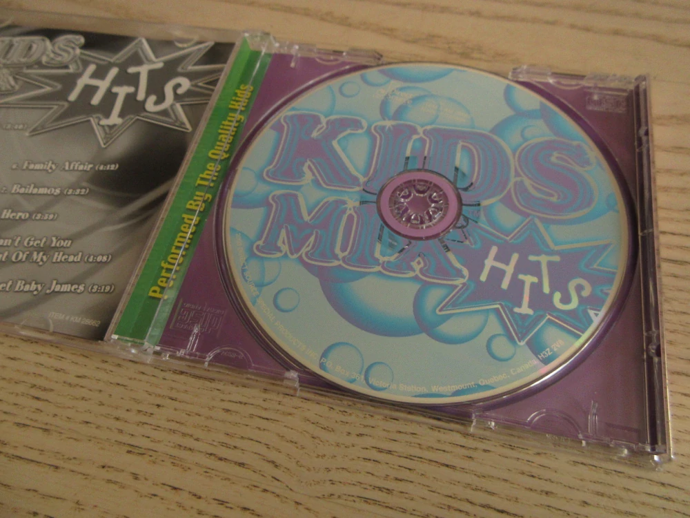 KIDS MIX HITS, CD HUDBA