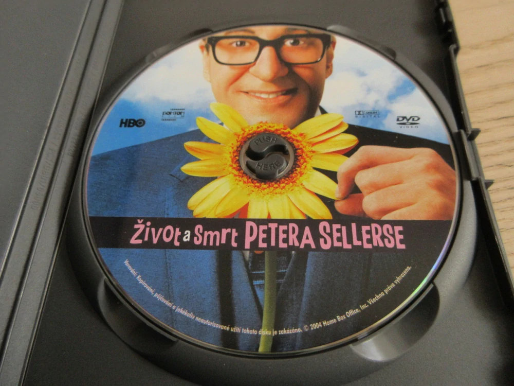ŽIVOT A SMRT PETERA SELLERSE, THERON, GB OBAL, ČESKÉ DVD, DVD FILM