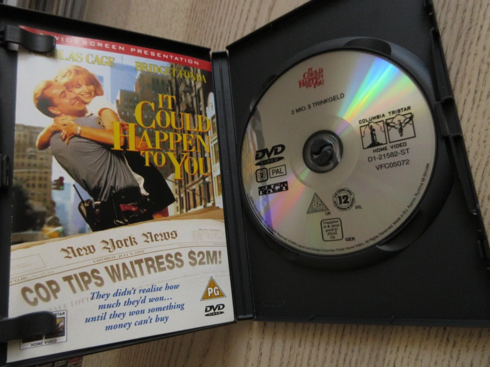 MŮŽE TO POTKAT I VÁS, N.CAGE, B.FONDA, GB OBAL, ČESKÉ TITULKY, DVD FILM