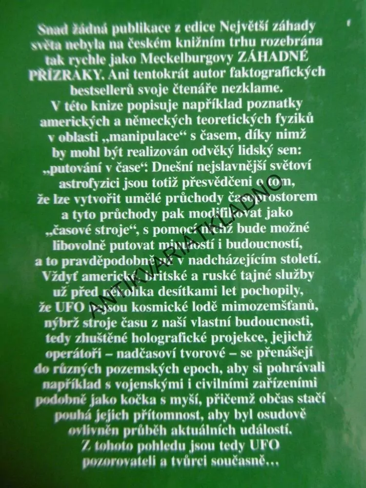 ČASOVÉ ZÁZRAKY, MECKELBURG, **an