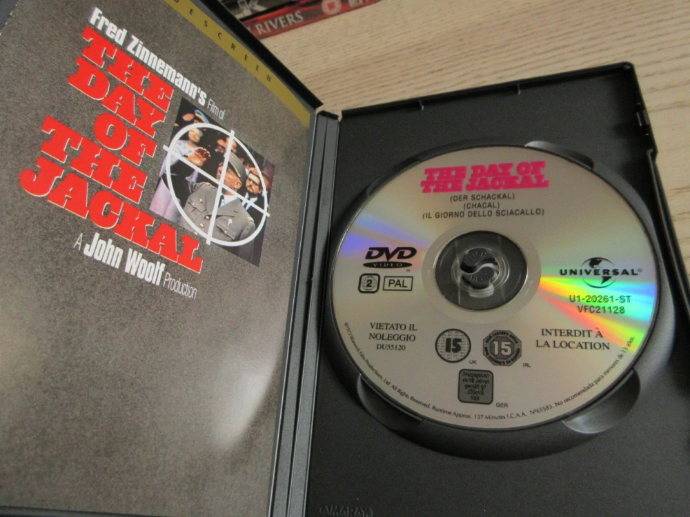 DEN PRO ŠAKALA, E.FOX, GB OBAL, ČESKÉ TITULKY, DVD FILM