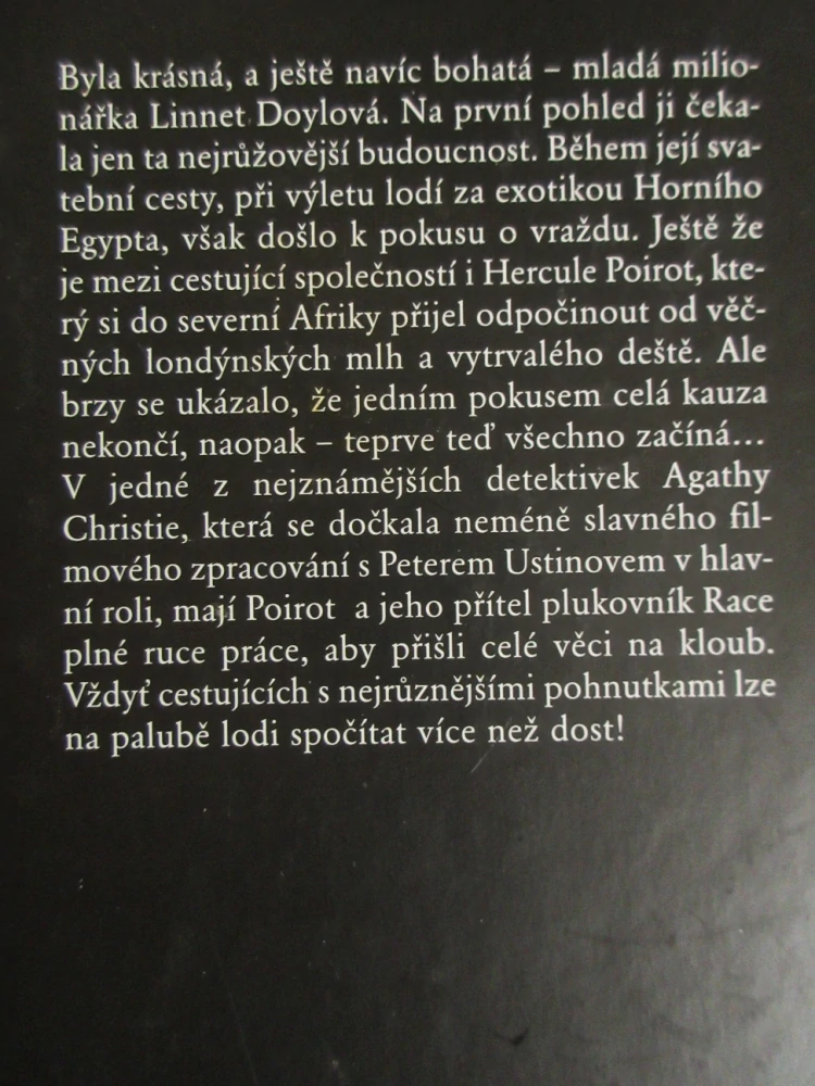 SMRT NA NILU, AGATHA CHRISTIE, **an