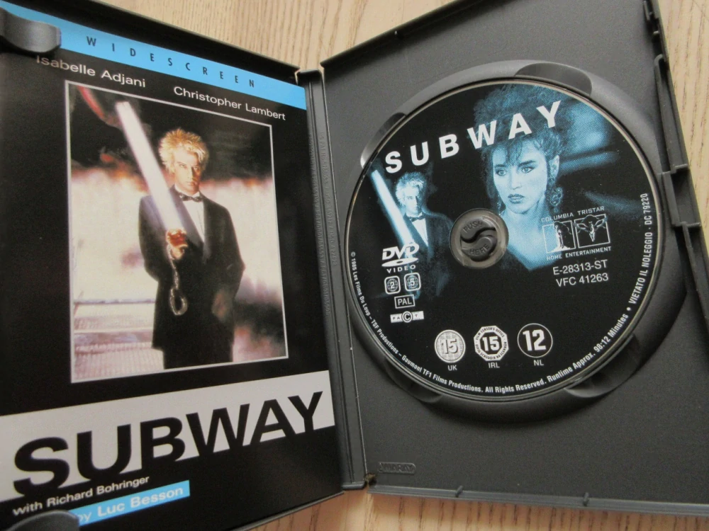 PODZEMKA, I.ADJANI, CH.LAMBERT, GB OBAL, ČESKÉ TIT. DVD FILM