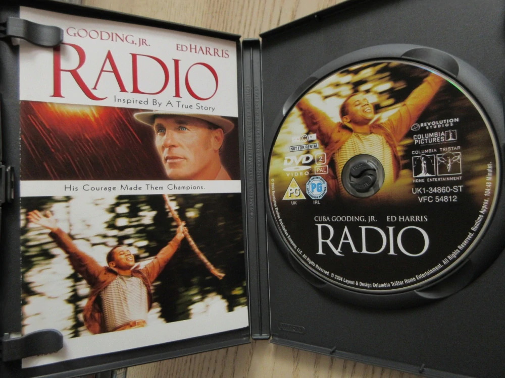 RADIO, ED HARRIS, GB OBAL, ČESKÉ TIT. DVD FILM